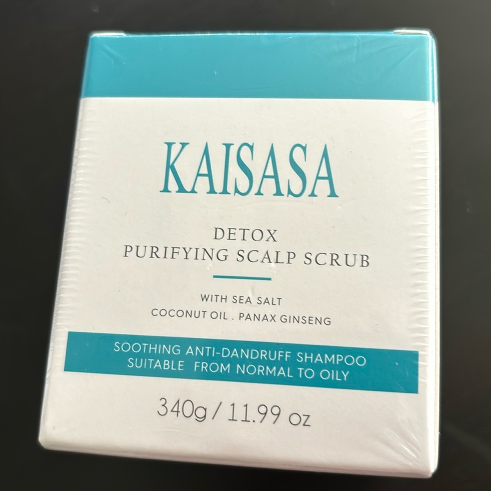 Kaisasa brand detox purifying scalp scrub